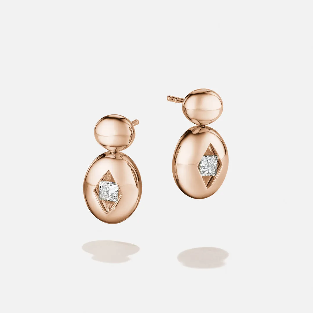 Bombé Drop Earrings