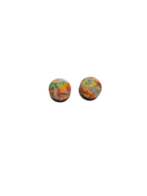 BOTÓN DE AZÚCAR - Small Studs - Orange Multi