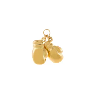 Boxing Gloves Charm 14K
