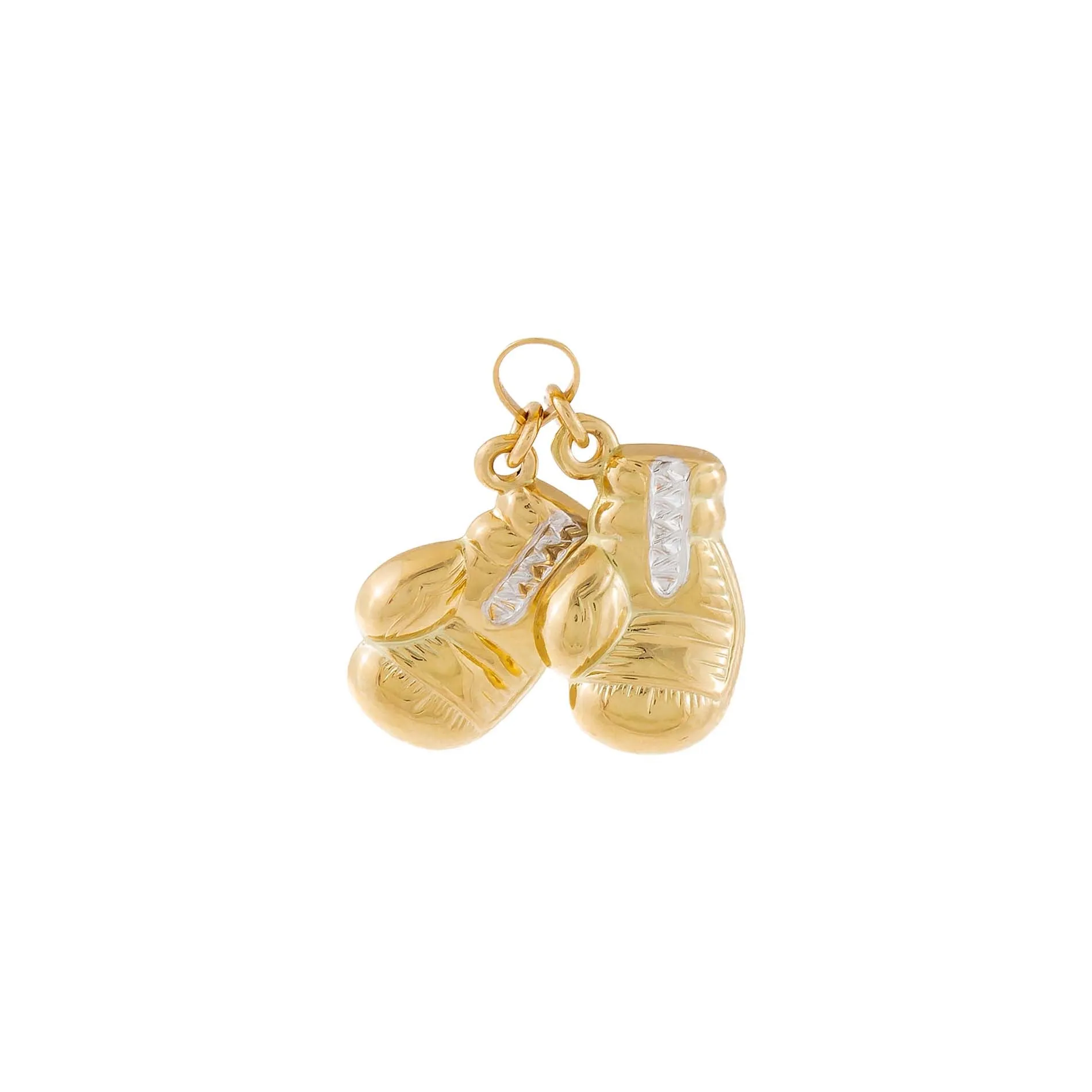Boxing Gloves Charm 14K