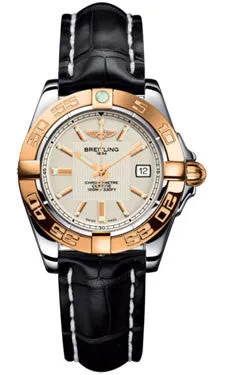 Breitling - Galactic 32 Steel-Rose Gold - Croco Strap
