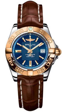 Breitling - Galactic 32 Steel-Rose Gold - Croco Strap