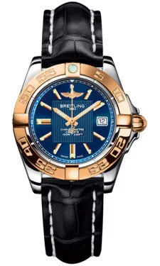 Breitling - Galactic 32 Steel-Rose Gold - Croco Strap