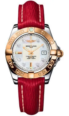 Breitling - Galactic 32 Steel-Rose Gold - Sahara Strap