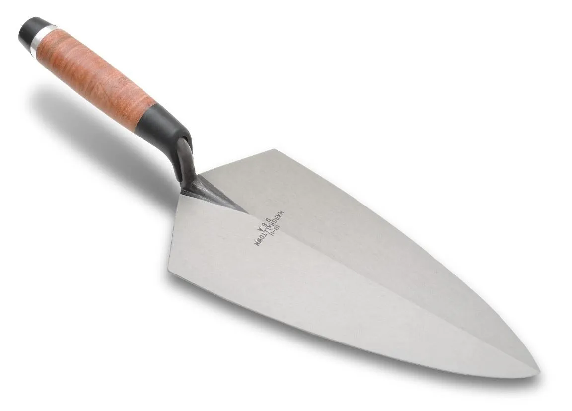 Brick Trowel Philadelphia Pattern Leather Handle - 10"