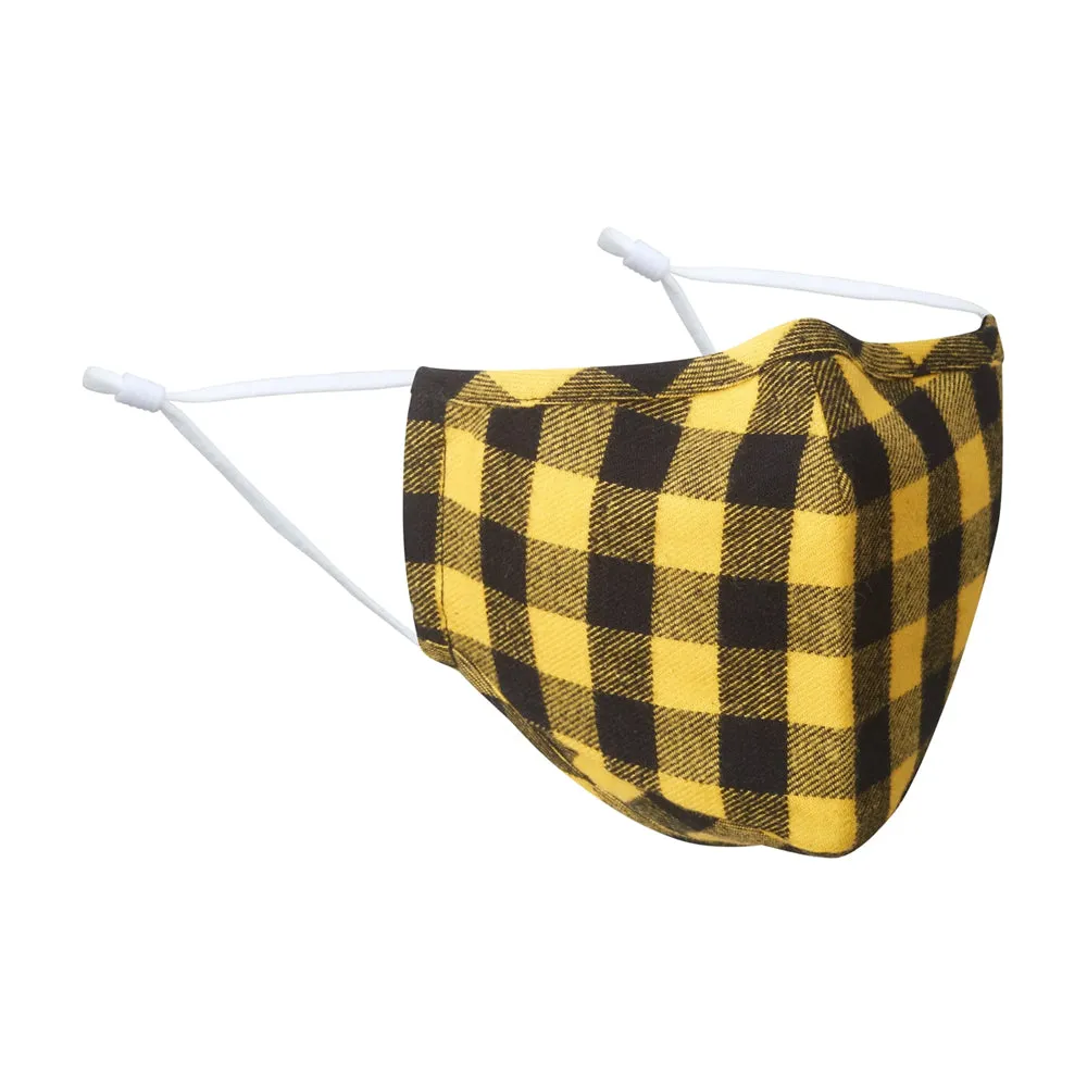 Bumblebee Square Flannel Face Mask