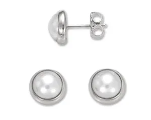 Button Earrings