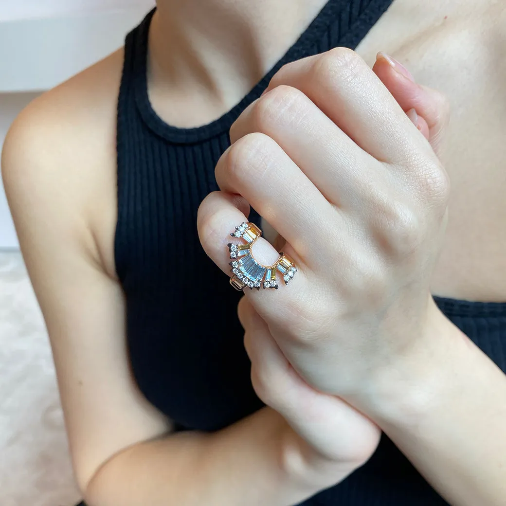 C Ruched Ring