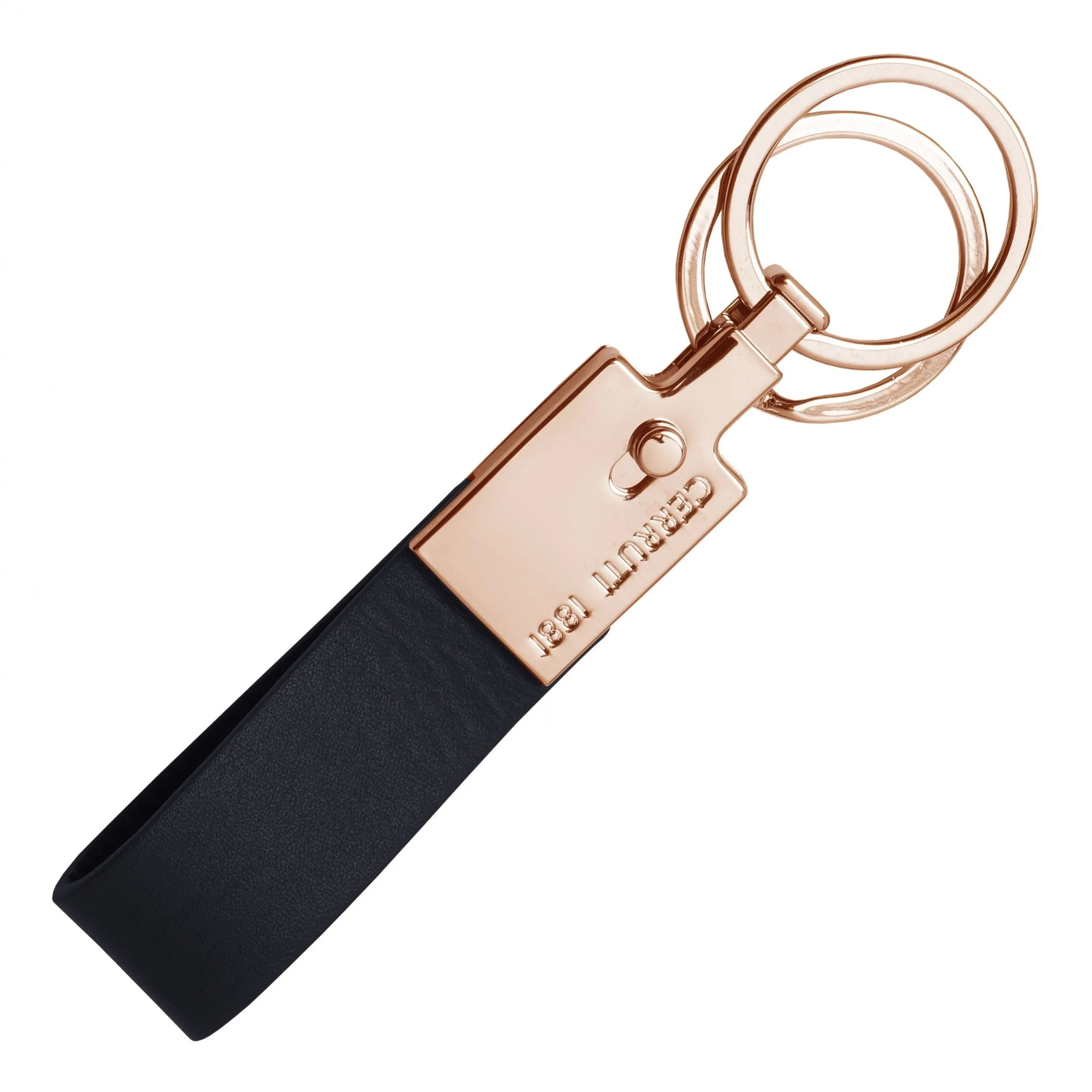 CERRUTI 1881 NAK914N - Key ring Zoom Navy