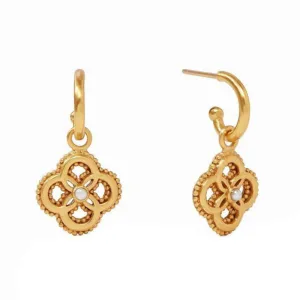 Chloe Hoop and Charm Earring