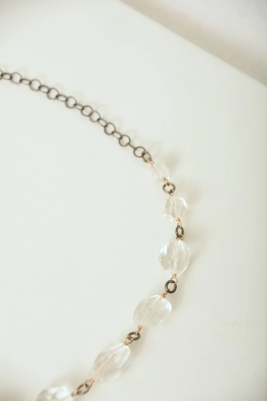 CHUNKY QUARTZ NECKLACE