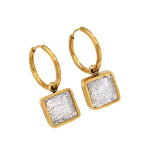 Clara 18K Waterproof Non-Tarnish Stainless Steel Drops