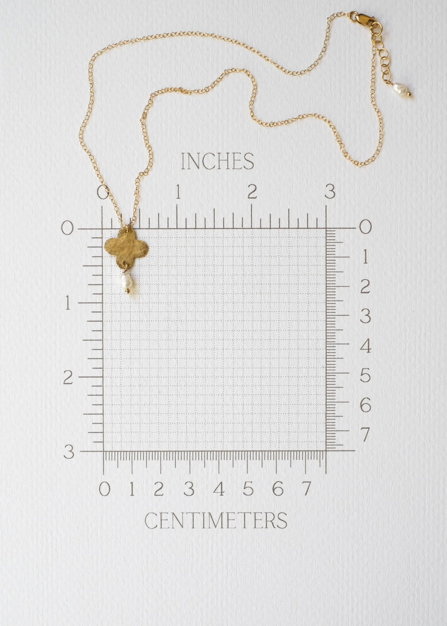 Clover Field Necklace
