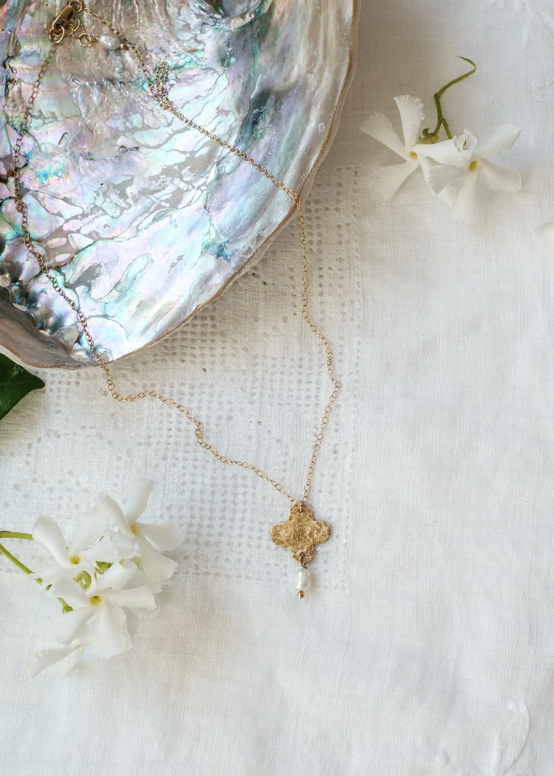 Clover Field Necklace