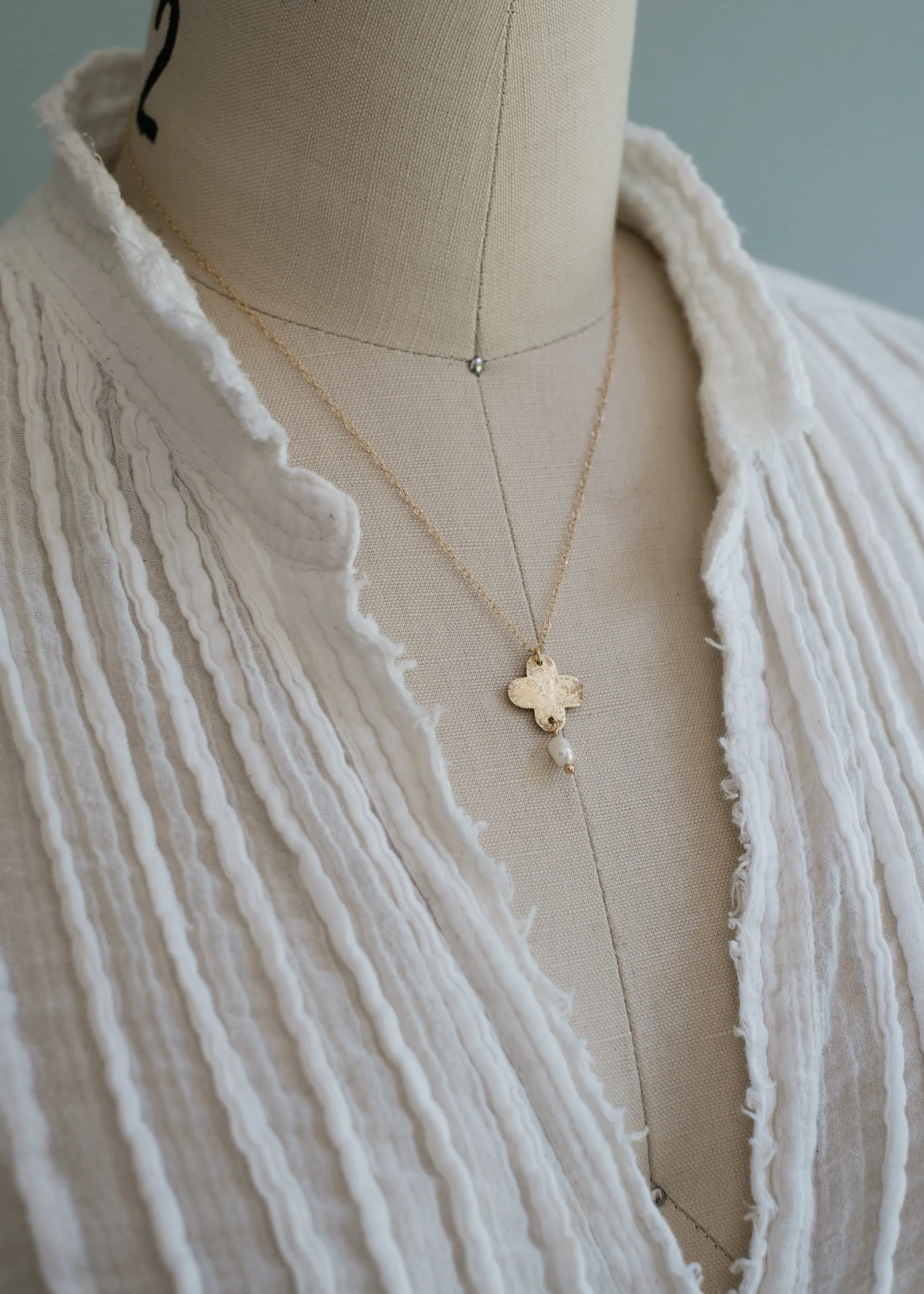 Clover Field Necklace