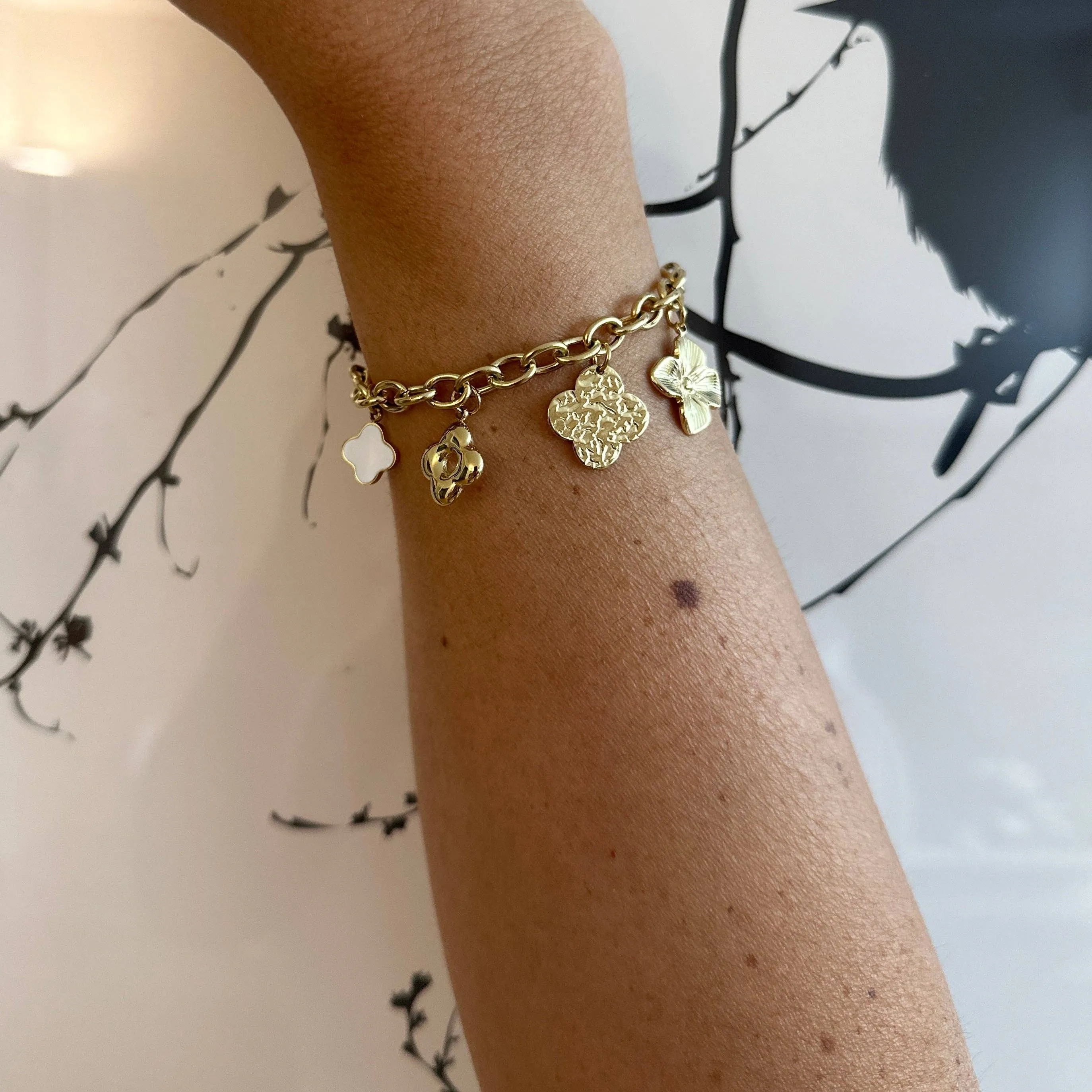 Clover - Multi-Charm Bracelet