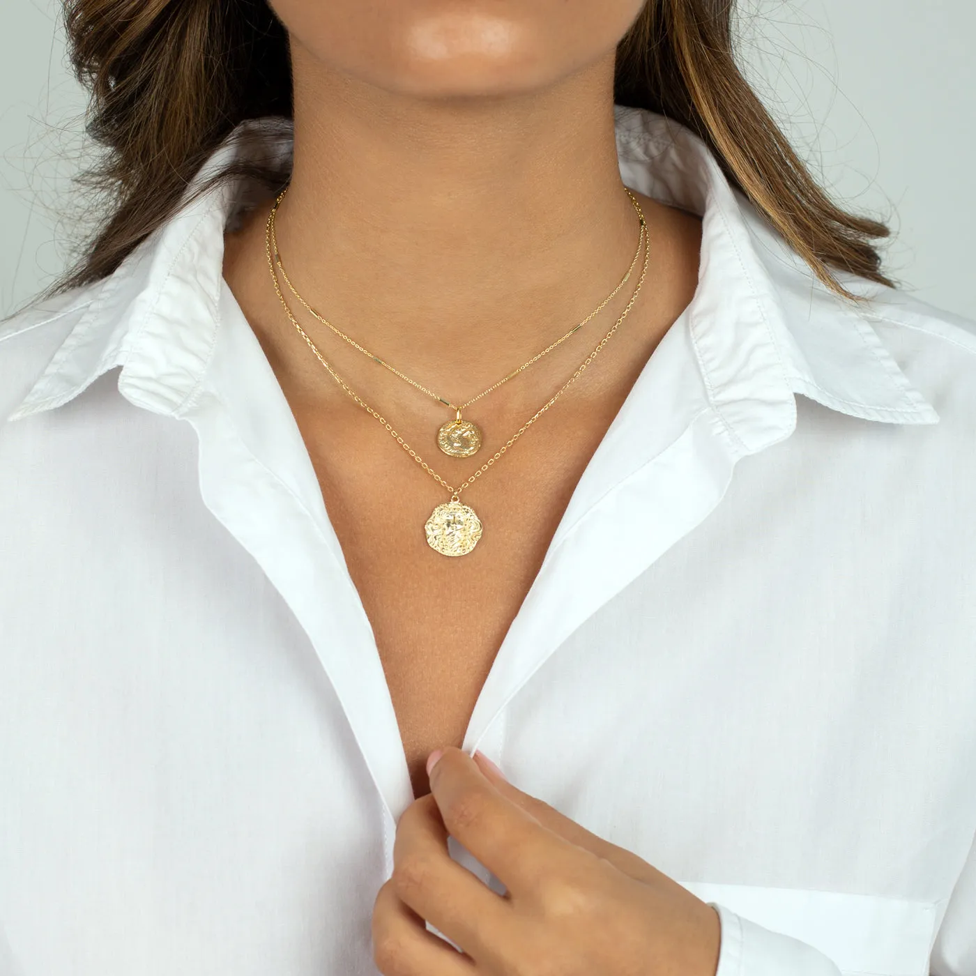 Coin Charm Necklace
