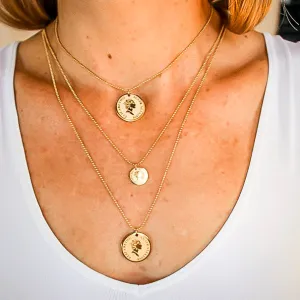 Corbett Coin Layer Necklace {Kristalize Jewelry}