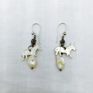 Cristina Milagro Pearl Earrings