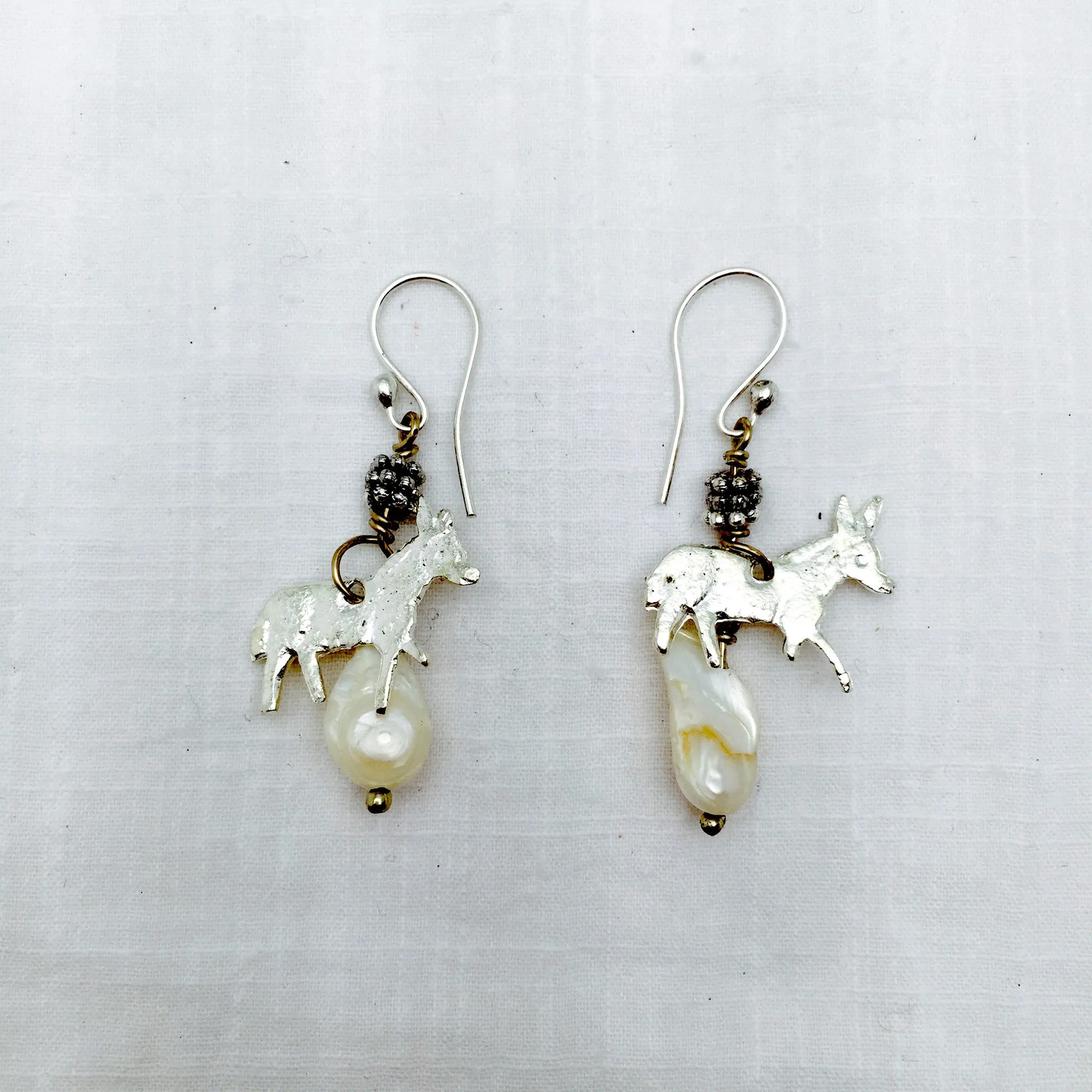 Cristina Milagro Pearl Earrings