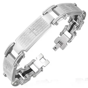 Cross Bike Bracelet