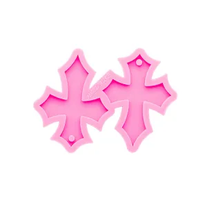 Cross Earrings Silicone Mold
