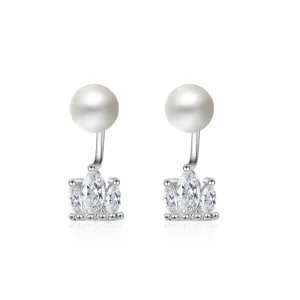 Crown Drop Earrings