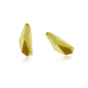 Crystal Earrings Gold