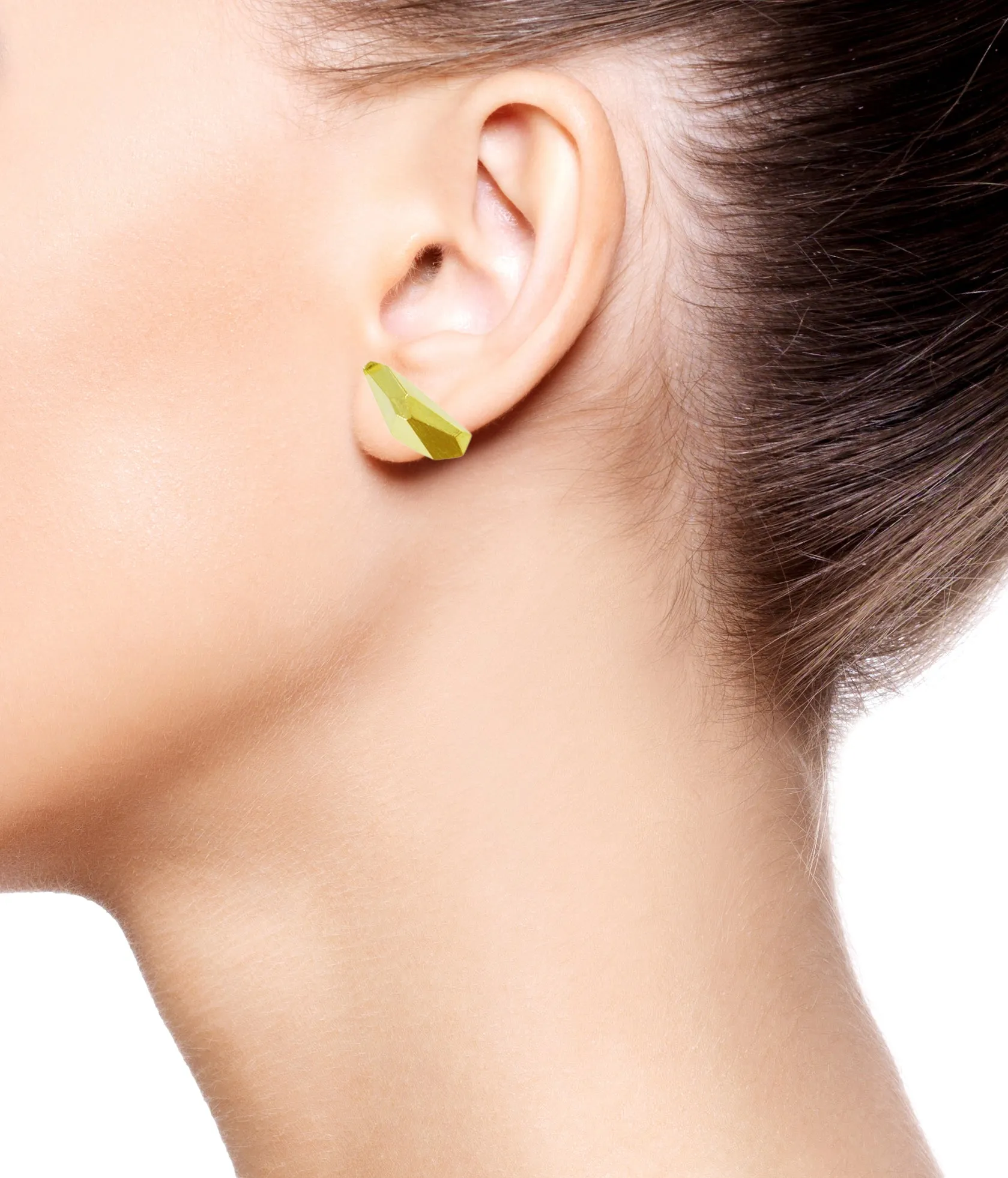 Crystal Earrings Gold