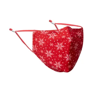 Crystalline Red Face Mask