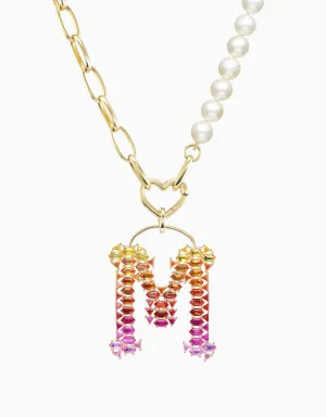 Custom Initial Necklace - M (One-of-a-Kind)