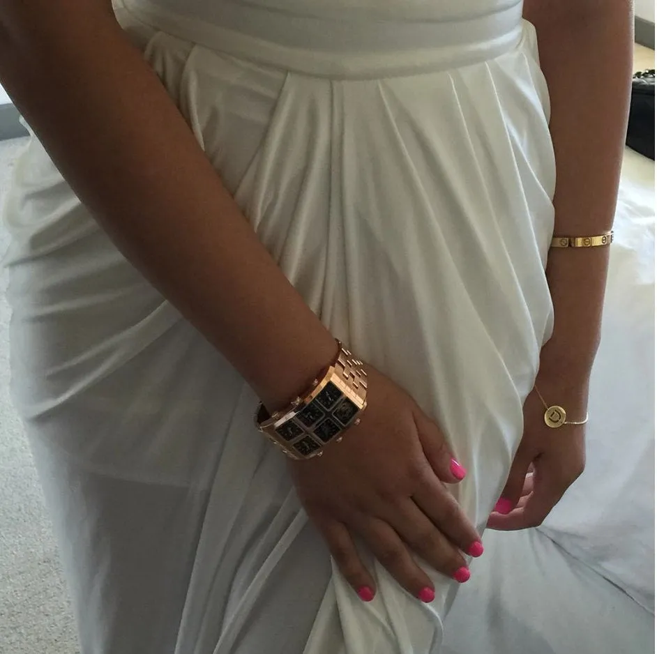 Cut Out Initial Bracelet
