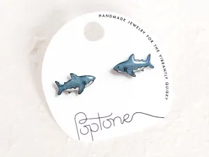 Cute Shark Week Stud Earrings