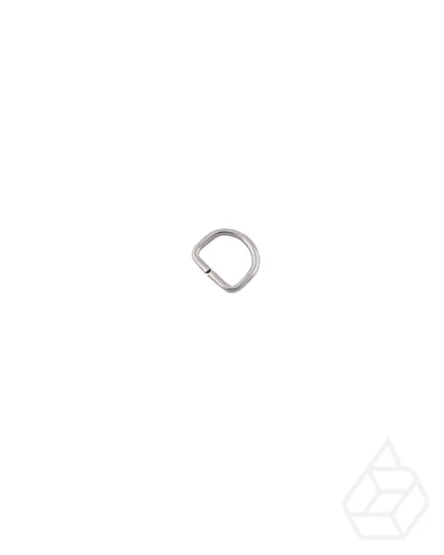 D-Ring | Silver | inner size 12,5 mm (2 pieces)