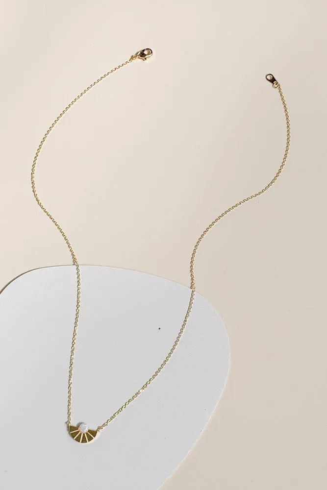 Daria Opal Chain Necklace