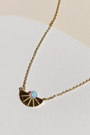 Daria Opal Chain Necklace