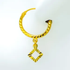Dazzling Geometric 22k Gold Bali