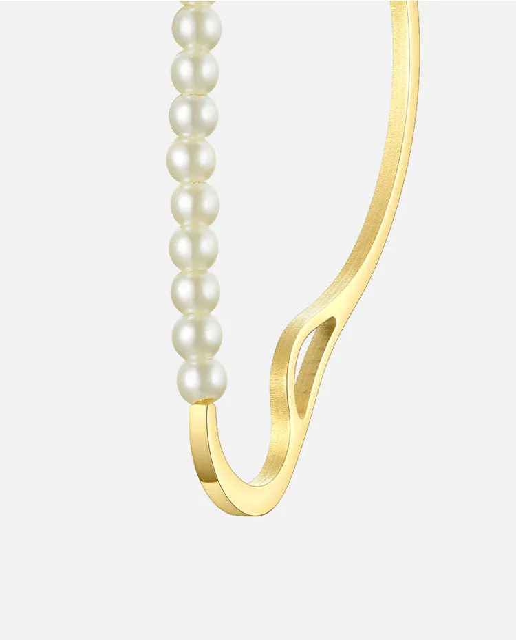 DELICACY PEARL SINGLE CUFF EARRING