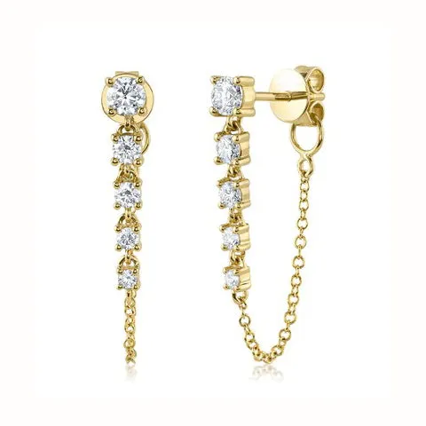 Diamond Chain Studs