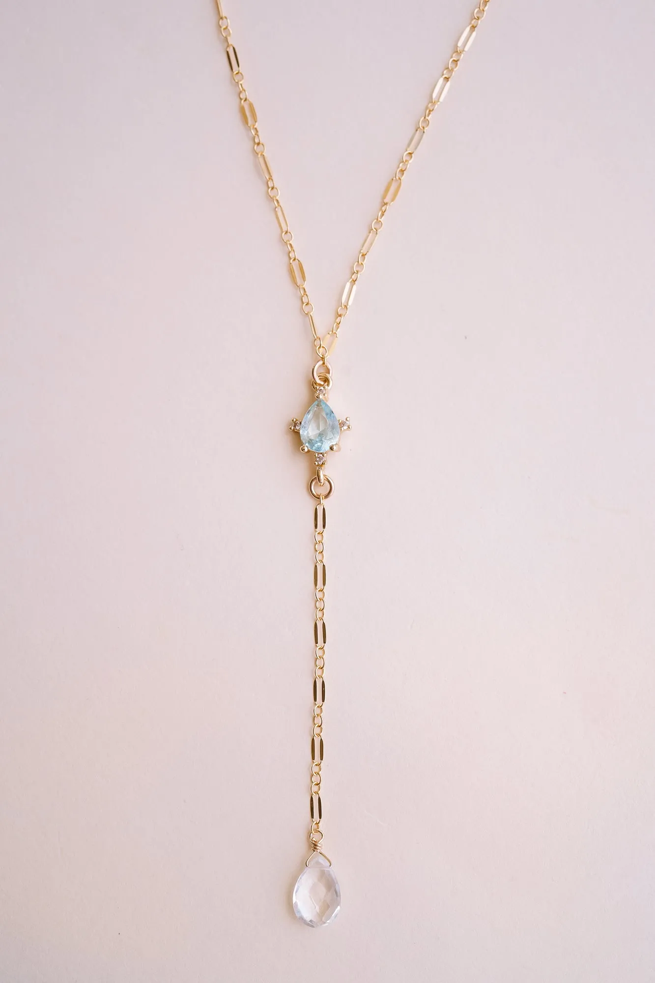 Diana Blue Bridal Necklace