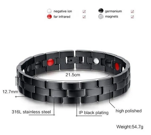 Digital Darkness Steel Bracelet