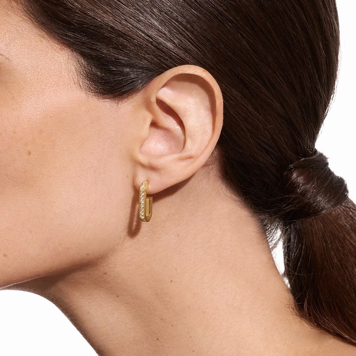 Dinh Van Maillon L Diamond Earrings
