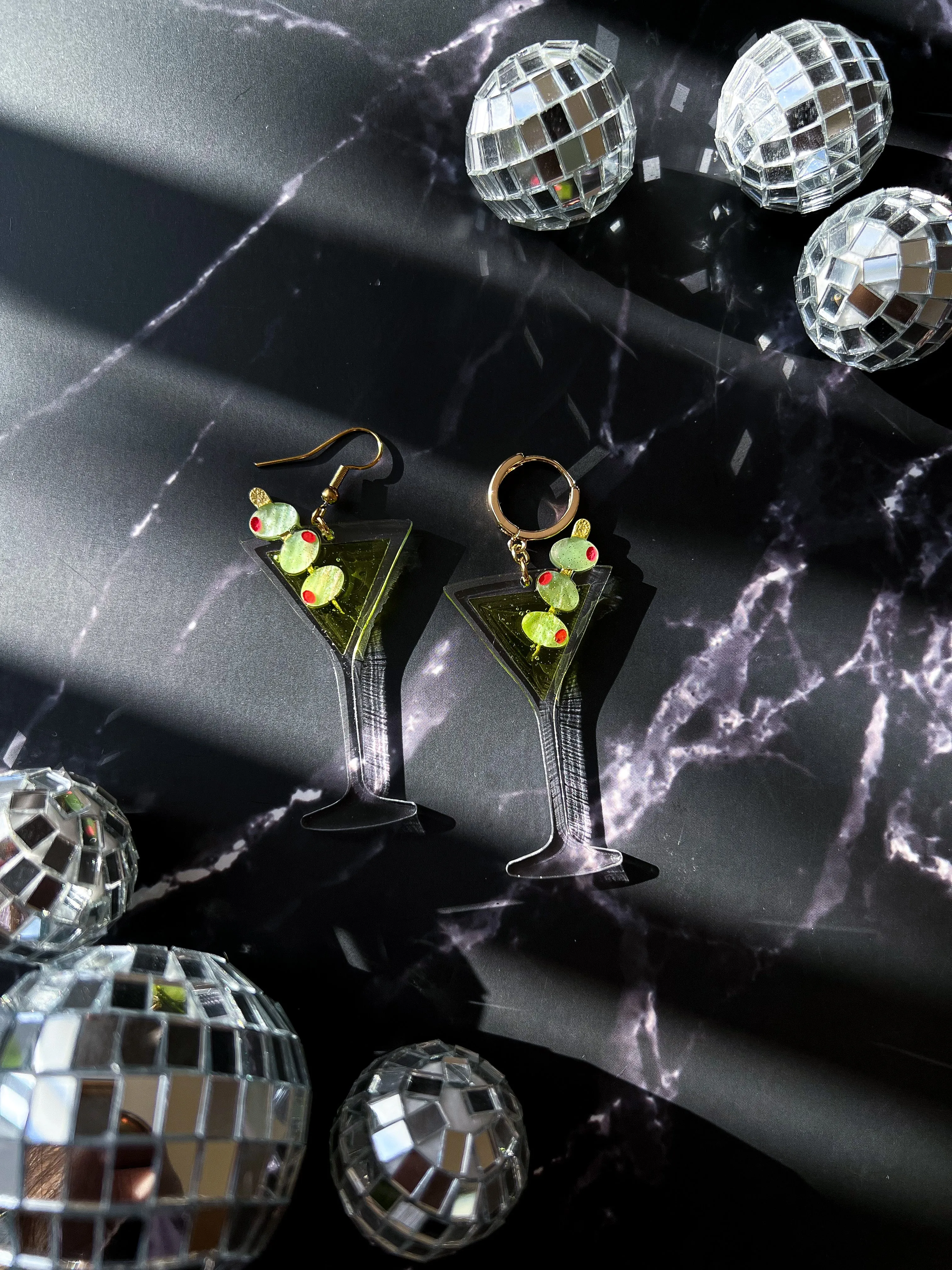 Dirty Martini Earrings