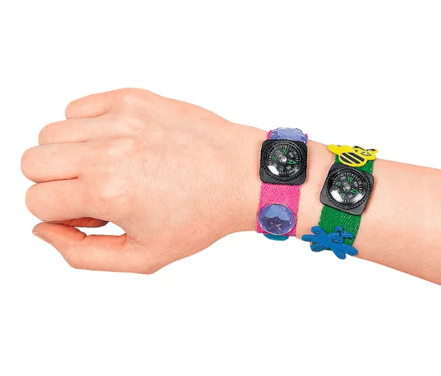 DIY Compass Bracelets (12 Pack)