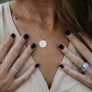 Dream without Fear Love without Limits necklace in GOLD