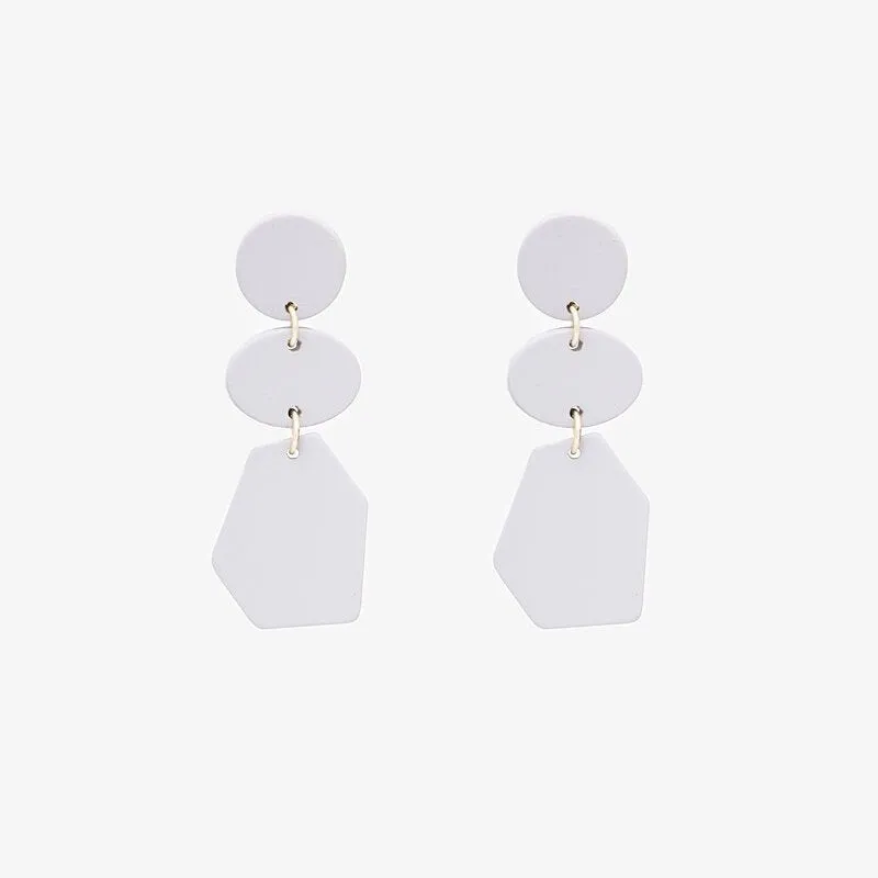 Drop Earring - Biscotti