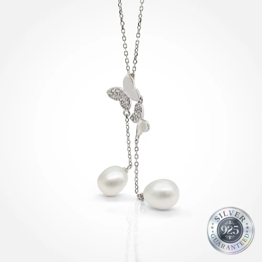 Enchanted Butterfly Pearl Set