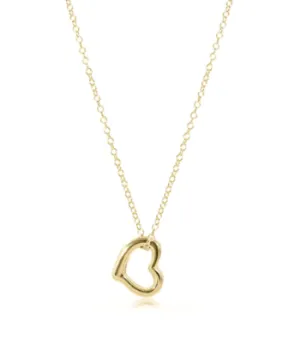 Enewton Love Gold Charm 16" Necklace