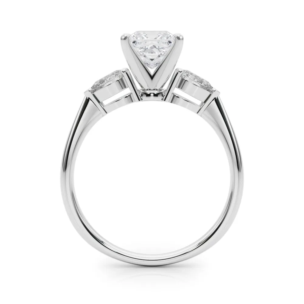 Engagement Rings 3 Stone Pear - TN50309-E