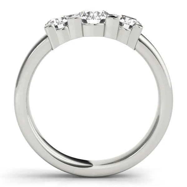 Engagement Rings 3 Stone Round - TN81755
